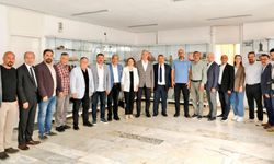 AGF ve AGC yönetimleri Alanya Belediye Başkanı Osman Özcelik'i ziyaret etti