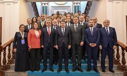 Bakan Tunç, Türki Cumhuriyetlerin baro birliği başkanlarını kabul etti