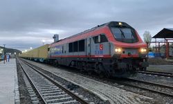 Bakü- Tiflis- Kars Demiryolu Hattı’nda yük taşımacılığı yeniden başladı