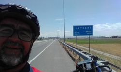Belçika’dan yola çıkan gurbetçi, binlerce kilometrelik yolu ikinci kez pedalladı