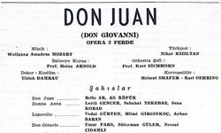 İstanbul- Leyla Gencer vefatının 16. yılında 'Don Giovanni Operası ile anıldı