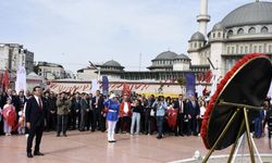 İstanbul - Taksim'de 19 Mayıs Atatürk'ü Anma Gençlik ve Spor Bayramı töreni