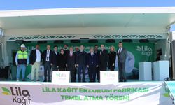 Lila Kağıt, Erzurum'daki yeni üretim tesisinin temelini attı