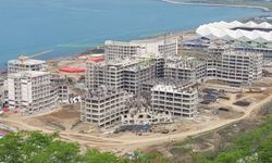 Trabzon Şehir Hastanesi’nde kaba inşaat tamamlandı