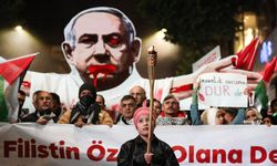 Ümraniye’de Filistin’e destek yürüyüşü düzenlendi