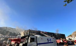 Amasya'da AVM yangını