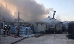 Konya'da restoranda yangın