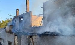 Kastamonu'da 2 katlı ev yandı; kümesteki hayvanlar öldü