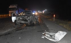 Sivas’ta iki otomobil çarpıştı: 6 yaralı