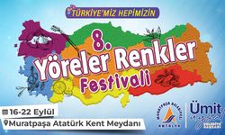 Muratpaşa Belediyesi 8. Yöreler Renkler Festivali bannerı