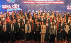 Antalya'da CHPnin aday adayları tanıtıldı