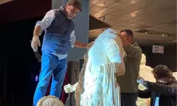 ABD'den getirildi! 'Tetrarkh heykel başı' yeniden gövdesiyle buluştu