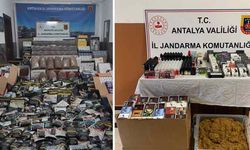 Antalya'da iki ilçede operasyon! Kaçak tütün ve elektronik sigara ele geçirildi