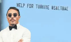 Nusret Gökçe gökyüzüne 'Türkiye için yardım' yazdırdı