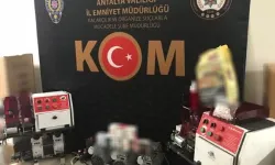 Antalya'da kaçak tütün operasyonu: Gözaltı var