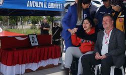 Antalya'da eve dönerken hayatını kaybetti! Polis memuru Yeter'in cenazesi memleketine gönderildi