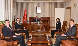 Vali Ersin Yazıcı, kaymakam adaylarını kabul etti
