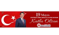 Döşemealtı Belediyesi 19 Mayıs Atatürk'ü Anma ve Gençlik ve Spor Bayramı reklamı