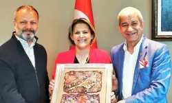 TGK Dış İlişkiler Genel Koordinatörü Mevlüt Yeni ve Necdet  Alkandemir'den Toronto Başkonsolosu Sinem Mingan'a ziyaret
