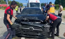 Galatasaray'ın yıldız futbolcusu trafik kazası geçirdi! İşte sağlık durumu...