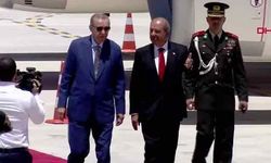 SON DAKİKA: Cumhurbaşkanı Erdoğan, KKTC'de! Ercan Havalimanı pistine ilk inişi yaptı