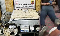 Antalya'da nefes kesen operasyon! 68 kilo eroin ele geçirdi