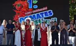 Elmalı'da 'Eskihisar Domates Festivali'! Vatandaşlardan büyük ilgi gördü