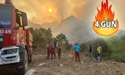Kemer'deki orman yangını 4'üncü gününde çalışmalar hızlandı