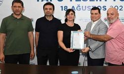 Kepez'de tapu sevinci! Yeşil Antalya Sanayi Sitesi 313 esnaf iş yerine kavuştu
