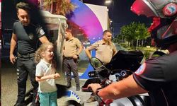 Antalya polisinden alkışlanacak hareket! Tek başına dolaşan çocuğu ailesine kavuşturdu