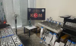 Antalya'da sahte plaka yapıp internetten satıyordu! Yakalandı