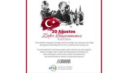 Antalya Ticaret ve Sanayi Odası 30 Ağustos reklamı