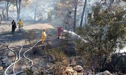 Antalya'da iki ayrı yerde orman yangını!