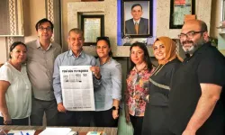TGK Dış İlişkiler Genel Koordinatörü Mevlüt Yeni'den Yenigün Gazetesi'ne ziyaret
