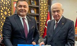 Alanya Belediye Başkanı Yücel, MHP Lideri Bahçeli'yi ziyaret etti