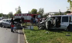 Antalya havalimanı yolunda feci kaza