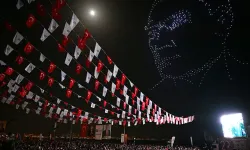 Cumhuriyet'in 100'üncü yılında 500 dronla gökyüzünde gösteri
