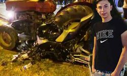 Antalya'da traktörle çarpışan motosikletli öldü