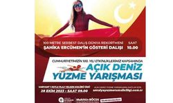 Antalya Büyükşehir Belediyesi Yüzme Yarışları reklamı