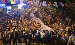 Muratpaşa'da Ata'ya Saygı Yürüyüşü
