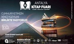 Antalya Büyükşehir Belediyesi Antalya 13. Kitap Fuarı reklamı