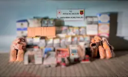 Antalya'da jandarmadan kaçakçılara büyük darbe