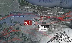 Son dakika: Bursa Gemlik'te 5,1'lik deprem!  İstanbul'da da hissedildi
