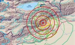 Son dakika... Kırgızistan'da 7 büyüklüğünde deprem