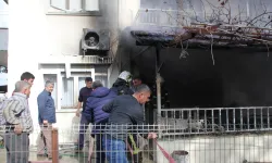 Serik'te klima yangını evi yaktı