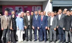 AK Parti Antalya Milletvekili Çavuşoğlu, muhtarlarla bir araya geldi