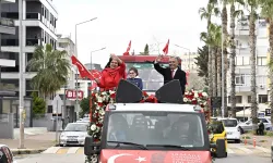 Antalya'da 'Büyük Zafer’ konvoyu