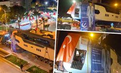 Antalya'da böylesi görülmedi! Yeniden Refah Partisi’nden ilginç konvoy