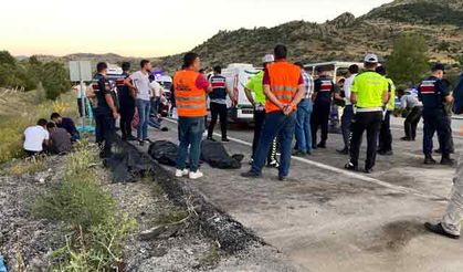 Konya'da katliam gibi kaza! 5 ölü, 4 yaralı