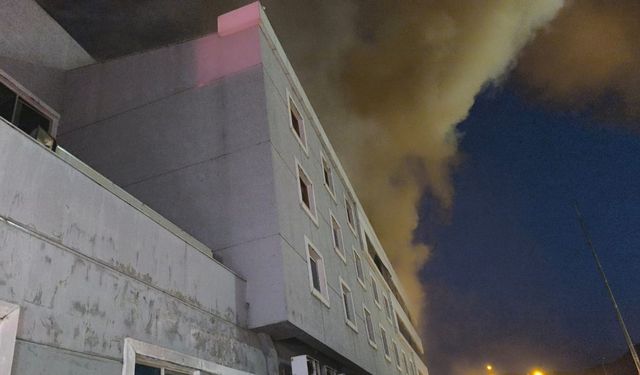 Afyonkarahisar'da 5 yıldızlı termal otelde yangın